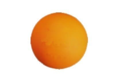 New Centrahoc Non Bounce Floor Hockey Plastisol Safe Ball - Orange