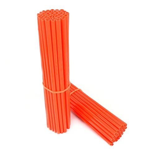 Spokes Wraps Cover Protector Guard Skin For KTM EXC EXCF XC XCF XCW XCFW MX SXF orange