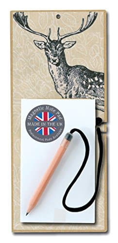 Stag Magnetic Notepad with Pencil by Padblocks
