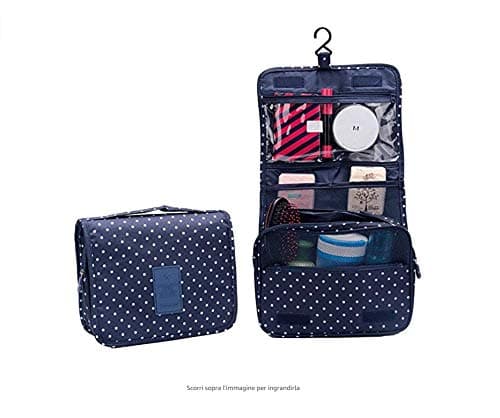 Zdan.uu Makeup Bag With hook, Travel Bag Makeup Cosmetic Laptop Lazy Bag Makeup Bag for Women