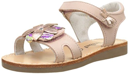 Minibel Girls’ Malisa Open-Toe Pumps Pink Size: 10.5 Child UK