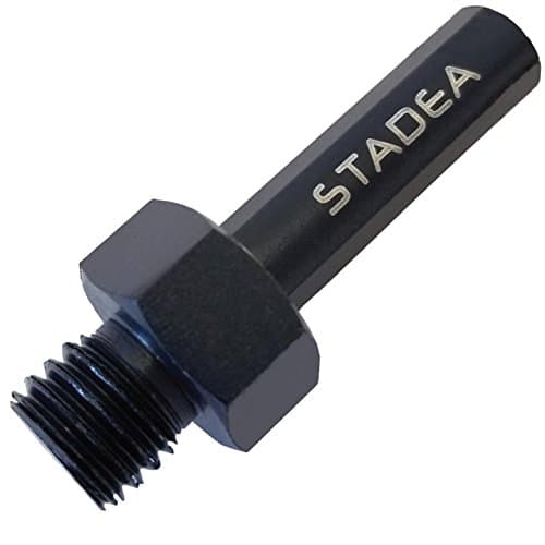 Stadea ADC101K Core Drill Bit Adapter for Threaded Diamond Core Drill Bit Hole Saw - Round to 5/8 Inch 11 Male