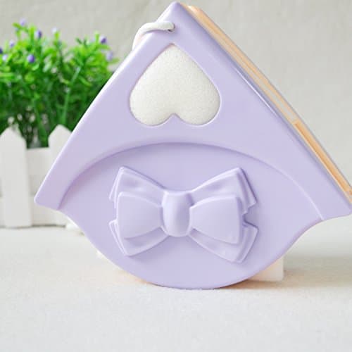 Light Purple Triangle Shape Window Cleaner Glass Wiper For Double Glazed Window (3-8 mm)