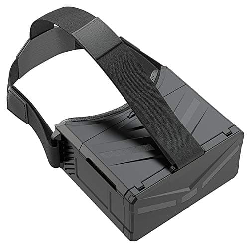 AUHRE Headset Virtual Augmented Reality Headset AR Glasses Compatible with All 4.7-6.0 Inch Screen Smartphones Immersive Experience Adjustable Lens a