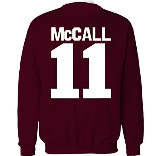 Beacon Hills McCall 11 Front &amp; Back Jumper Sweater Teen Wolf Inspired TV Movie Fan Sweatshirt Popular High Quality printed Product