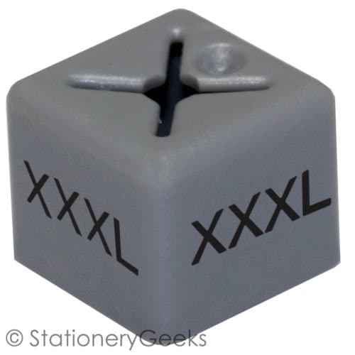 Stationery Geeks 50 Coat Hanger Size Cubes Womenswear General Size Xxxl Grey