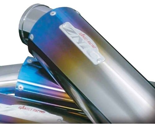 Sansei Racing [ZNIC] Slip-on silencer / titanium [NC700X / S] for inspection 0-22-ZST1703J