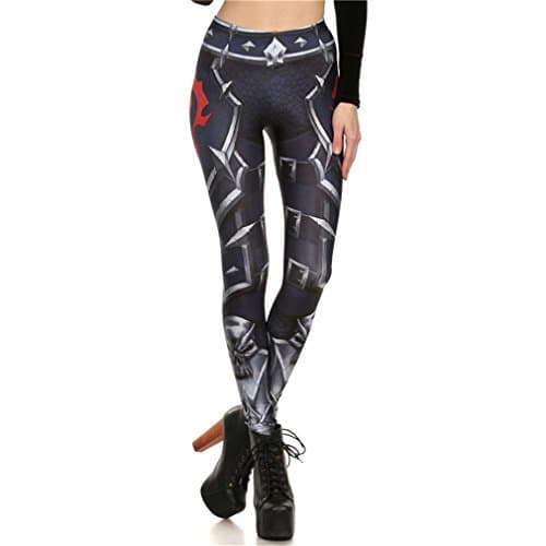 Women Leggings Spring Summer WOW OF THE HORDE Leggins Printed Woman Legging Women Pant KDK1527 S