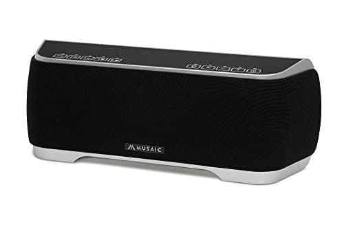 Musaic MP5 - Wireless Smart Speaker for Multi-Room Music Streaming - Black/Silver