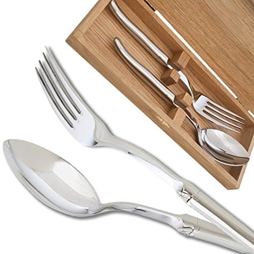 Prestige range Laguiole server set polished finish direct from France