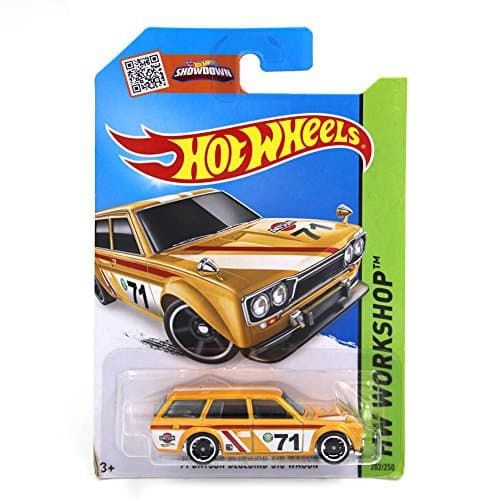 Hot Wheels 71 DATSUN BLUEBIRD 510 WAGON Hw WORKSHOP