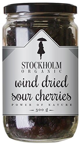 Wind dried sour cherries, no added sugar, no additives