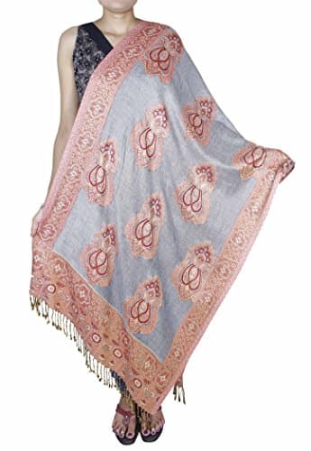 Women Soft Stole - Cashmere Viscose Scarf Beach Wraps Shawl -214 x 76 CM