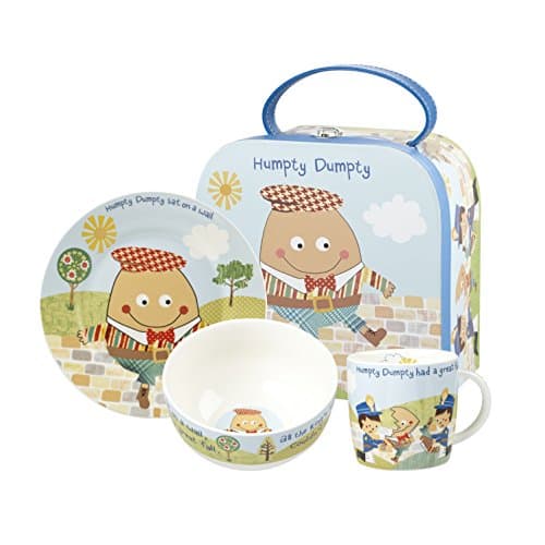 Little Rhymes Humpty Dumpty Breakfast Set, Multi-Colour, 3-Piece