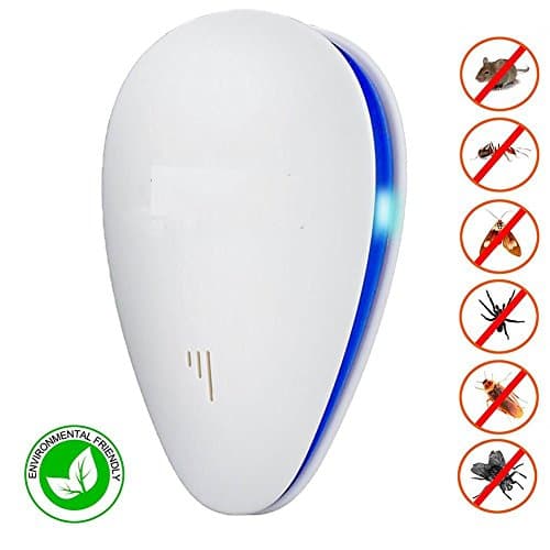 EIALA 6 in 1 Ultrasonic Pest Repeller-Electronic Insect Repellent,for Mice,Spiders,Cockroach,Rodents