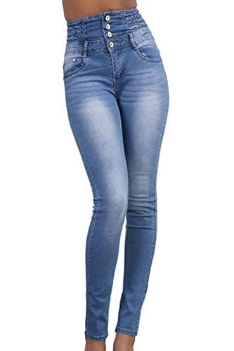 ABCWOO Womens High Waisted Slim Jeans Stretchy Skinny Jeggings Distressed Denim Pant