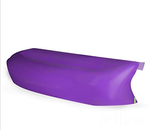 Haydon® Outdoor Inflatable Lounger Nylon Fabric Beach Lounger Sleeping Compression Air Bag Air Filled Balloon Furniture (orange)