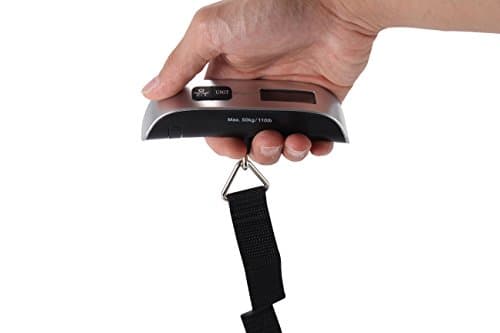 Elsse 110lb/50kg Electronic Balance Digital Postal Luggage Hanging Scale