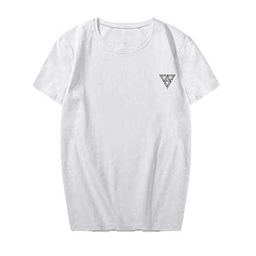 Imconfident Kpop Seventeen Printed Hoodie Group Logo Printed T-Tshirt