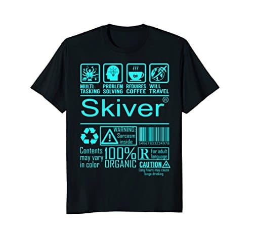 Skiver Multitasking Job Title Shirts