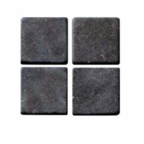 MosaixPur Mosaic Tiles-Natural Stone 20 x 20 x 4 mm 200 g ~ 45 pcs. Black