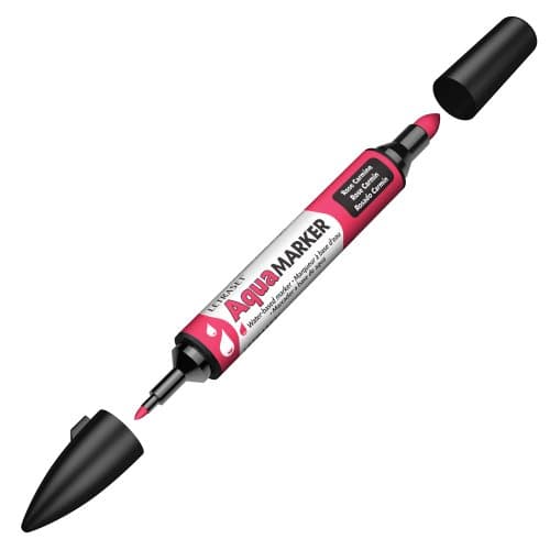 Letraset AquaMarker Twin Tip - Rose Carmine