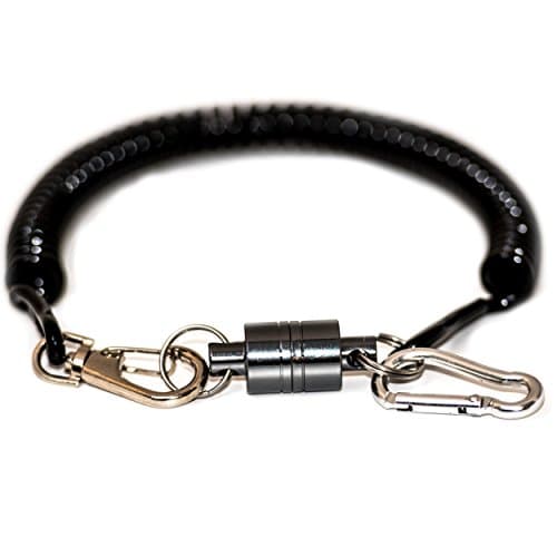 Magnetic Net Release for Fly Fishing (Gunsmoke, 2 Pack)