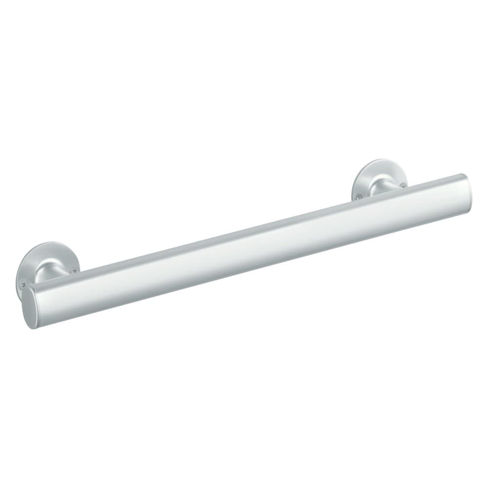 STERLING 80001018-V 18-Inch Straight Bar with Narrow Grip, Matte Silver