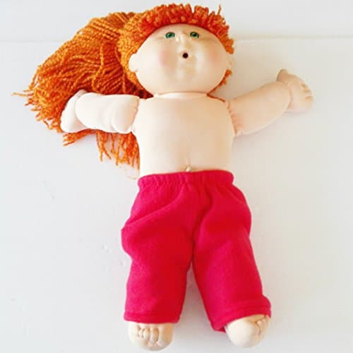 Cabbage Patch KIDS 16 inch Doll Clothes Handmade Red Fleece Pants