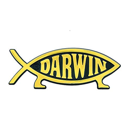 Darwin Fish refrigerator magnet