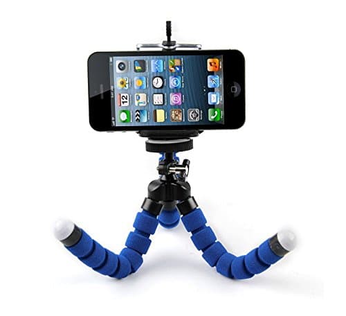 Easypro by Droihealth Flexible Octopus Style Tripod with Universal Monopod Mount Adapter and Long Screw Mobile Holder (Colour as Available)
