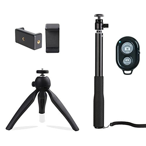 Selfie Sticks + Mini Tripod + Cellphone Holder Remote For Selfie ,Live Broadcast ,Camera, 3 Axis Stabilizer Gimbal