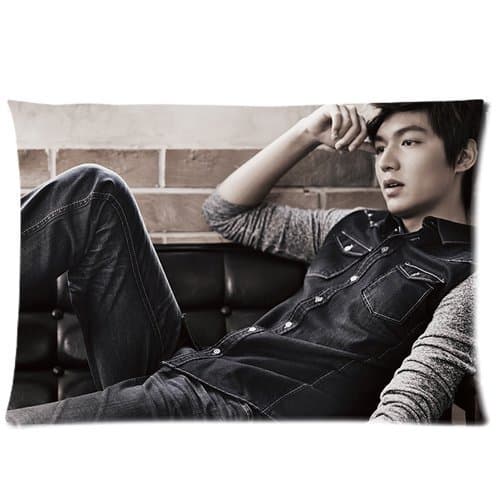 1 X Custom Lee Min Ho Actor Pillowcase Standard Size Design Cotton Pillow Case