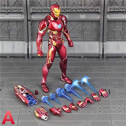 SAATAN ko39;s shf s.h.figuarts 6" thanos iron man mk50 action figure cosmic cube tesseract marvel 2018 avengers 3 infinity war toys doll