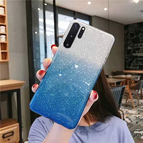 LinePin Glitter Luxury Shining Sparkling Bling Protective Back Cover Case for Huawei P30 Pro