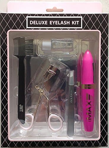 JMT Deluxe Eyelash Kit Rimmel Max Volume Flash Mascara Mary Kay Tweezer Mary Eyelash Curler Dolabey Make Up Remover Eyebrow Brush Comb Gift Set