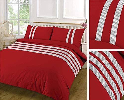 Duvet Cover Duvet Lace Dia Red Set Quilt Cover Pillow Case Double Comfort Collections