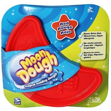 Spin Master Magical Molding Moon Dough Red by Moon Dough