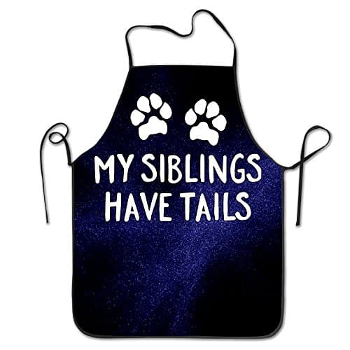 My Siblings Have Tails Bear Footprints Cooking Aprons