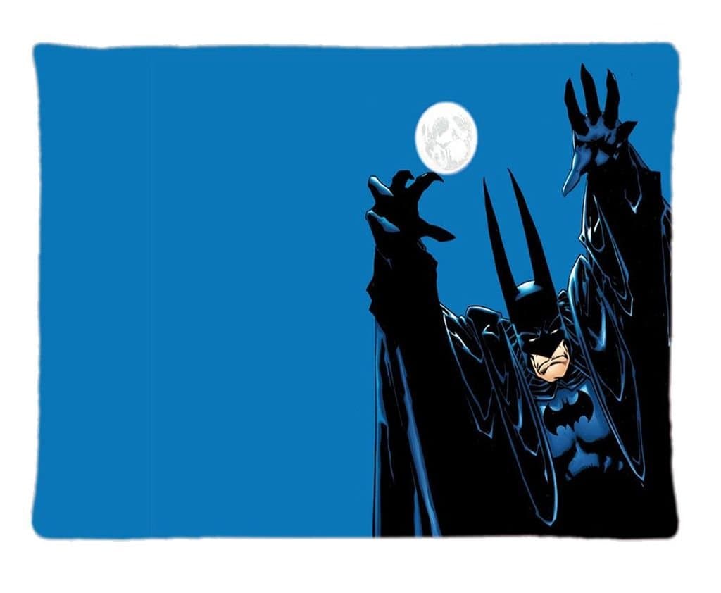 JingWEI Design Custom Rectangle Pillowcase Pillow Case Cover Superhero Wonder Woman Logo Pattern Design Standard Size 20x30 inch