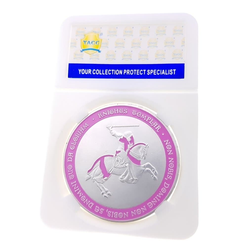 TACC Commemorative Coin Collection Pink The Knights of The Templar of France