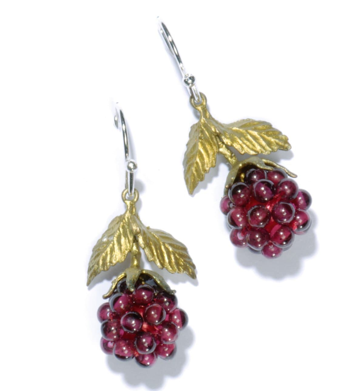 Michael Michaud Raspberry Wire Drop Earring 4088