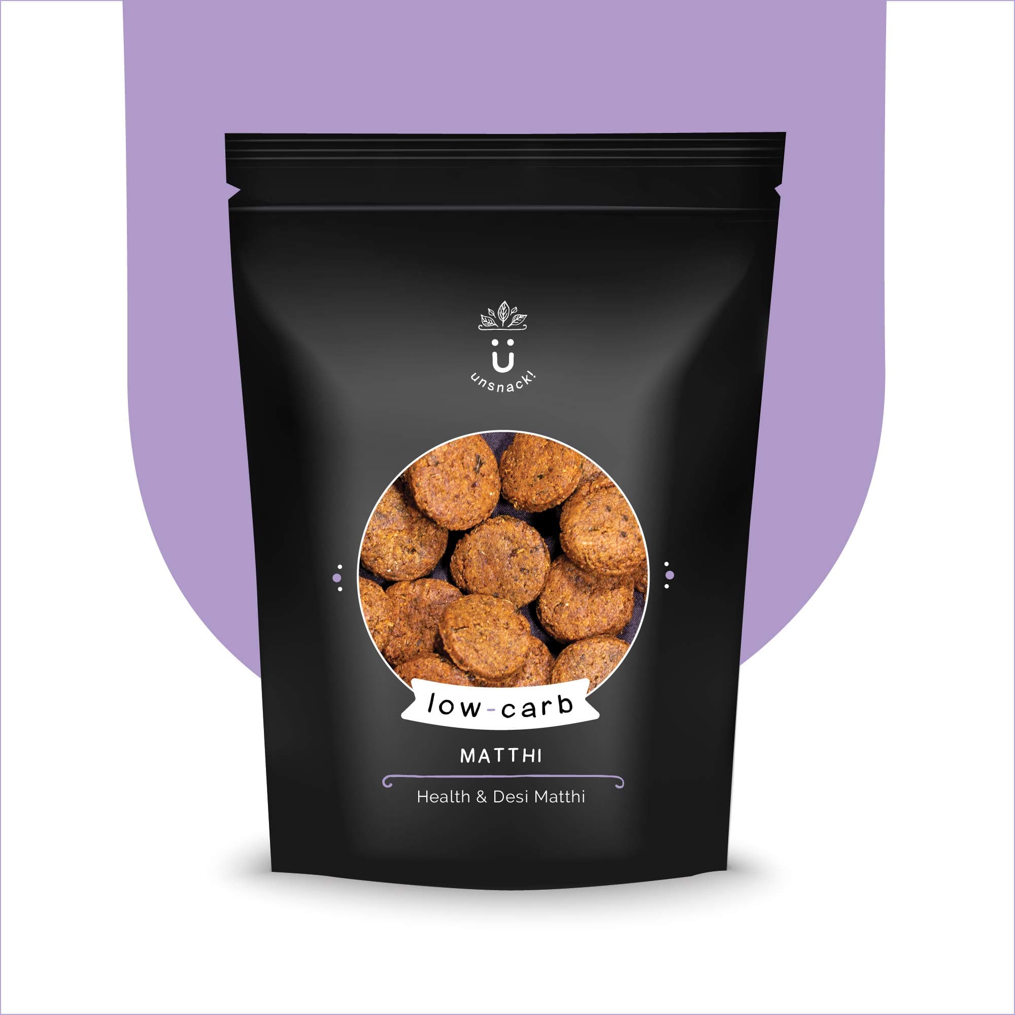 Unsnack - Low Carb Matthi (150g) | The Perfect Desi Snack