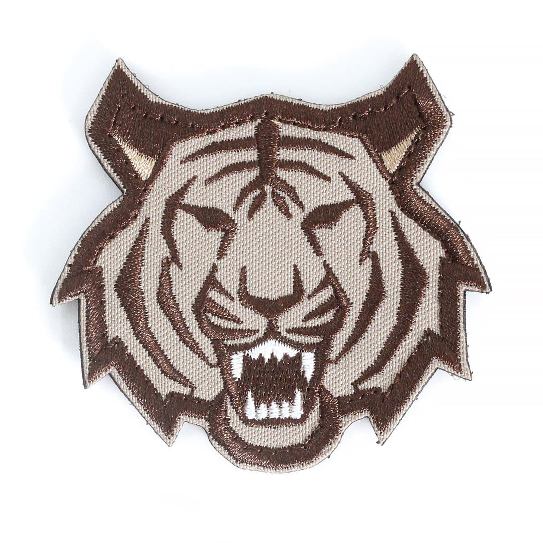 Tactical Military Morale Patch - Voted Best Quality Patches Perfect for Hats, Jackets, Backpacks, and More (Brown Tiger)
