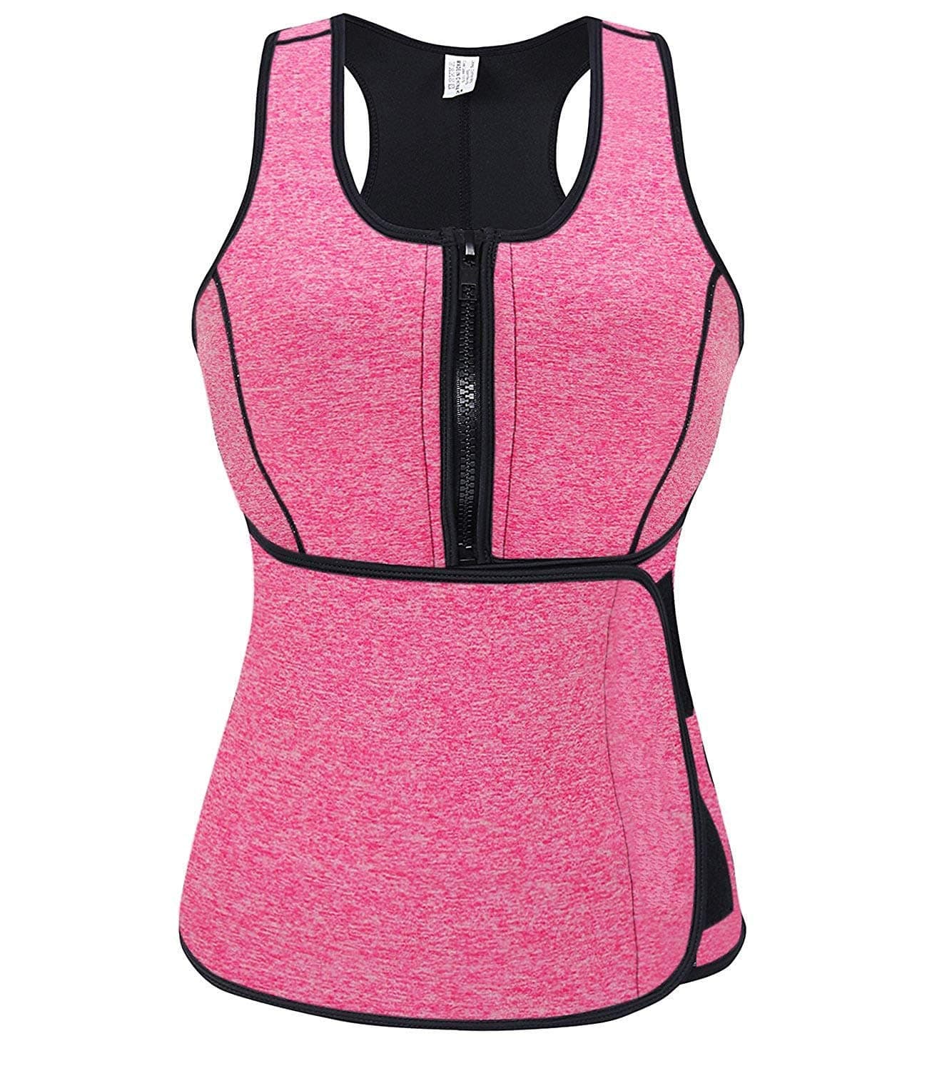 Neoprene Sweat Vest for Women, Slimming Body Shaper with Adjustable Waist Trimmer Belt, Weight Loss