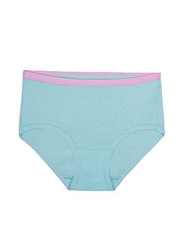 Fruit of the Loom Girls' Cotton Brief Underwear Multipacks