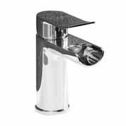 Waterfall Drench Basin Mixer Tap including Clicker Waste