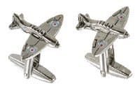 CL59 Novelty Plane Design Stainless Steel Cufflinks in gift box