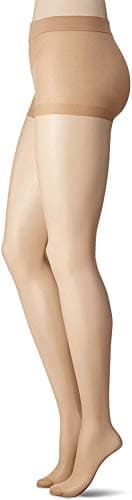 Women's Natural Sheer Look Pantyhose with Control Top