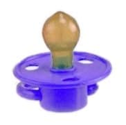 Little Wonders - Latex Cherry Soothers Dummies Pacifiers (1 x Purple)